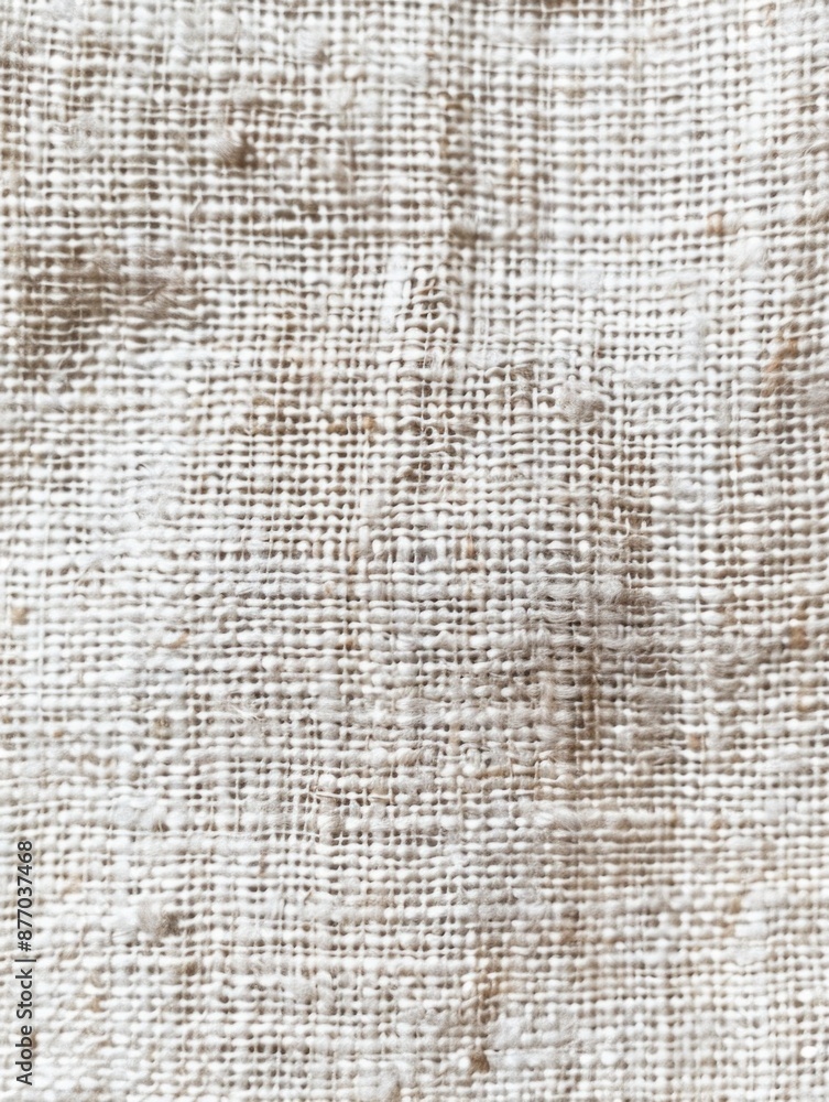 Poster close-up of a worn and frayed fabric with texture and fibers visible