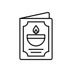 Greeting Card vector icon
