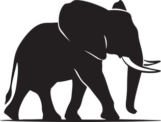 A majestic elephant, with wrinkled skin and wise eyes, symbolizes strength and gentle wisdom, perfect for wildlife enthusiasts and advocates of conservation efforts. 