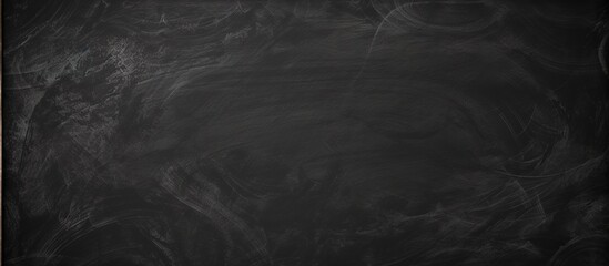 Blackboard Texture with White Chalk Marks