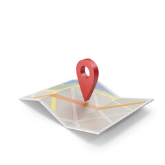 3D Realistic Location map pin gps pointer markers vector illustration for destination.