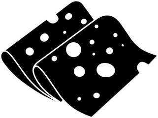 bakery illustration cheese silhouette tasty logo delicious icon slice outline cake bake food sweet shredded dessert homemade cream sponge shape milk butter sugar for vector graphic background