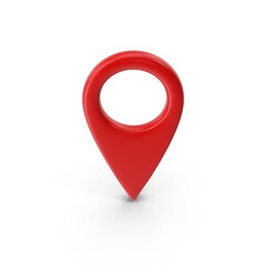 3D Realistic Location map pin gps pointer markers vector illustration for destination.