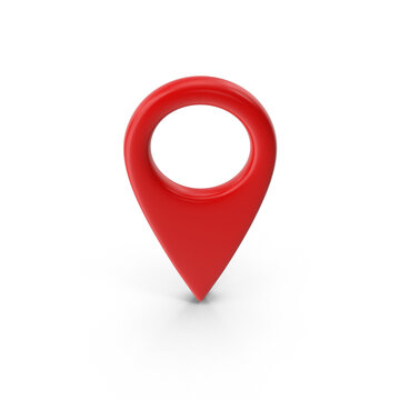 3D Realistic Location map pin gps pointer markers vector illustration for destination.
