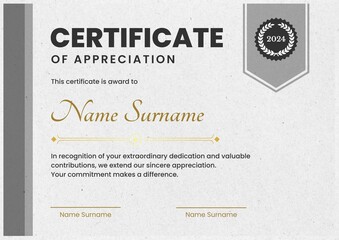 award certificate template design, Certificate of Appreciation template, Certificate of achievement, awards diploma. day 156