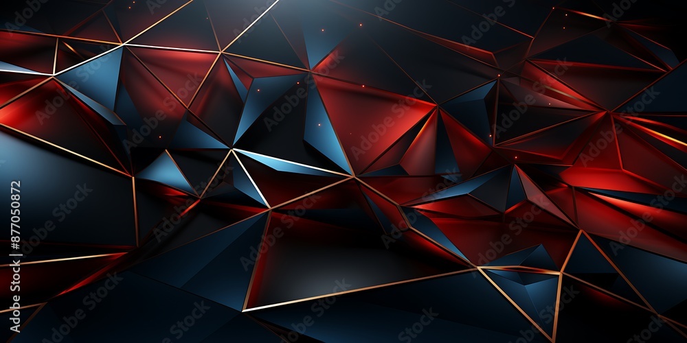 Poster background with geometric lines for tech or business vector design. vector illustration. abstract te