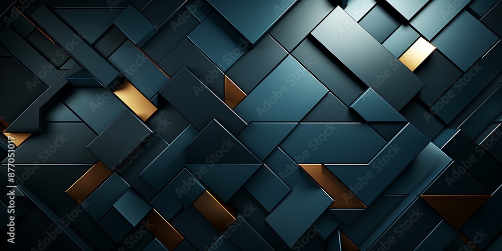 Poster background with geometric lines for tech or business vector design. vector illustration. abstract te