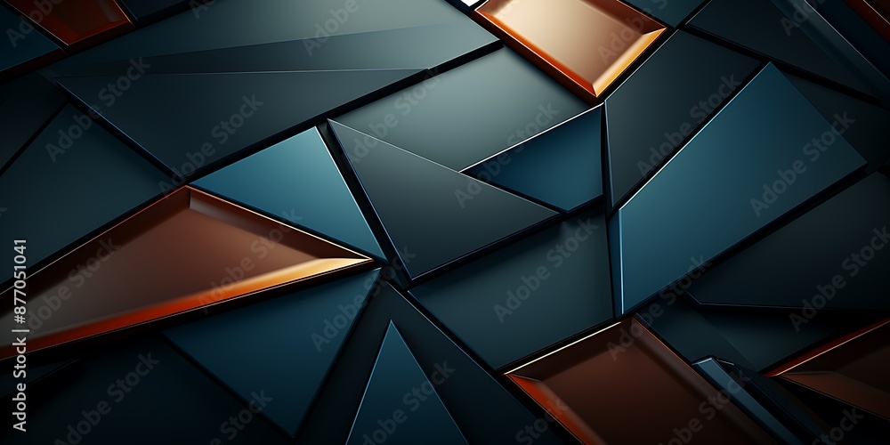 Poster background with geometric lines for tech or business vector design. vector illustration. abstract te