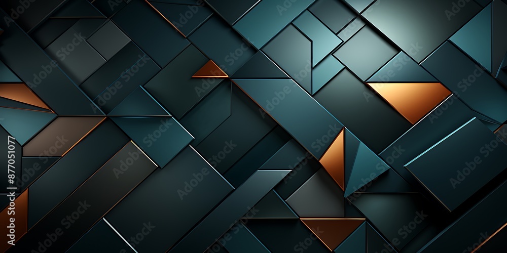 Poster background with geometric lines for tech or business vector design. vector illustration. abstract te