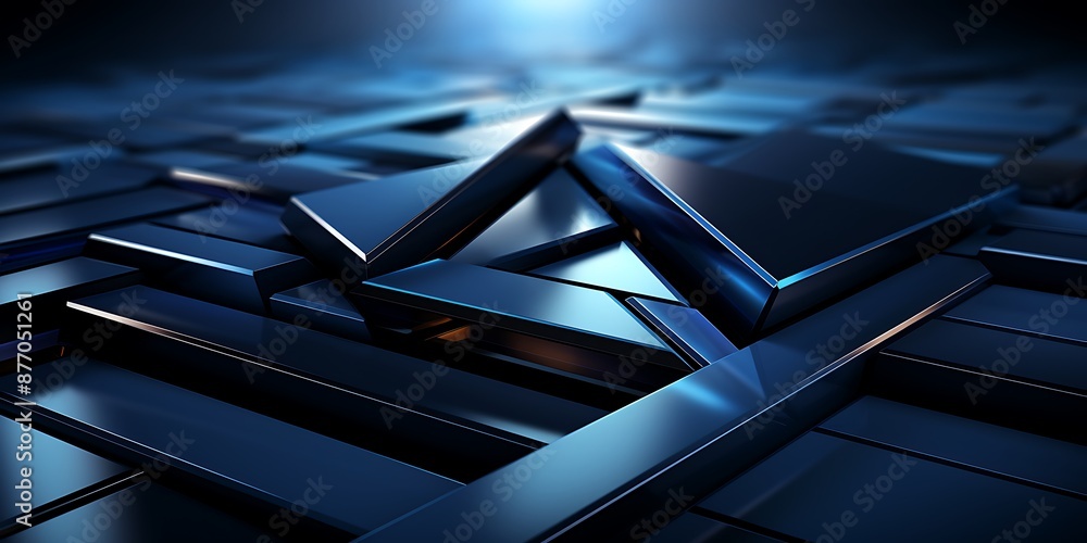 Poster background with geometric lines for tech or business vector design. vector illustration. abstract te