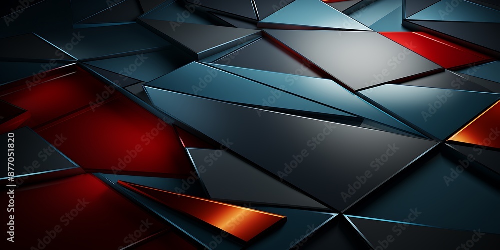 Poster background with geometric lines for tech or business vector design. vector illustration. abstract te