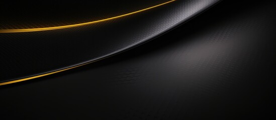 Abstract Black and Gold Design