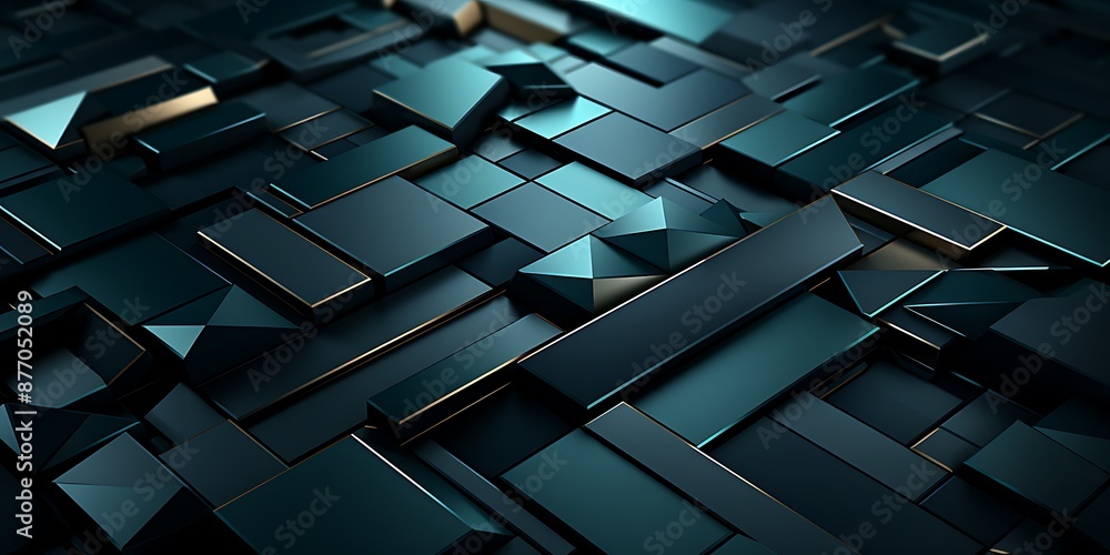 Poster background with geometric lines for tech or business vector design. vector illustration. abstract te
