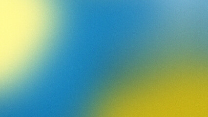 Abstract Gradient Background in Yellow, Blue, and Green