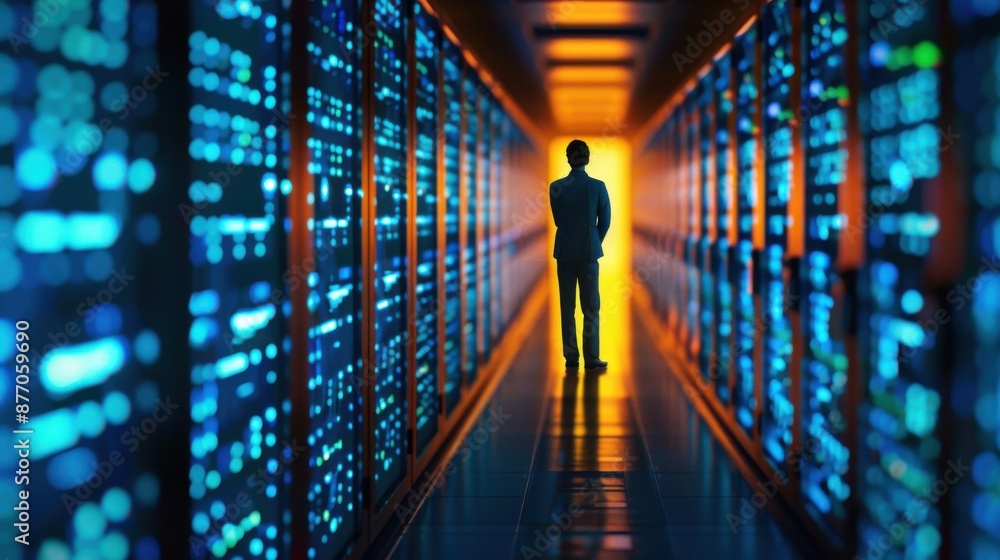 Poster it professional managing a secure server room, secure networks, hacking prevention