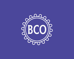 BCO logo design vector template. BCO logo design.