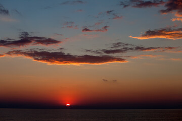 Fototapeta premium Sea sunset