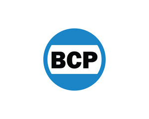 BCP logo design vector template. BCP logo design.