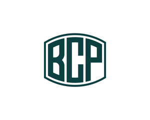 BCP logo design vector template. BCP logo design.