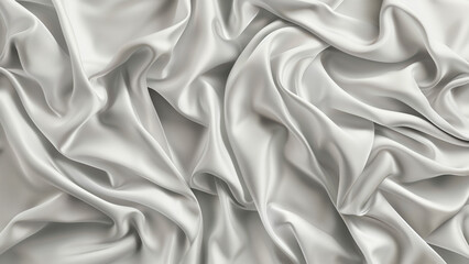 Obraz premium Monochrome Elegance: A Light Gray Fabric Pattern