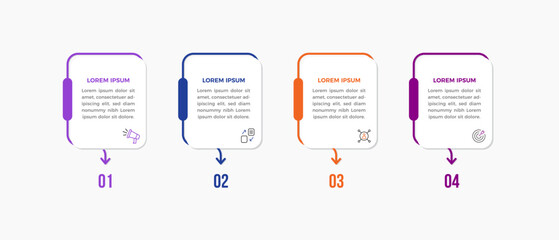 modern colorful multipurpose infographic template for presentation
