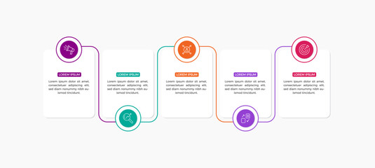 modern colorful multipurpose infographic template for presentation
