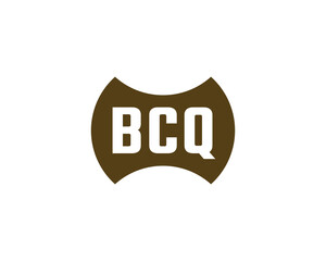 BCQ logo design vector template. BCQ logo design.