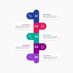 modern colorful multipurpose infographic template for presentation
