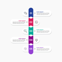 modern colorful multipurpose infographic template for presentation
