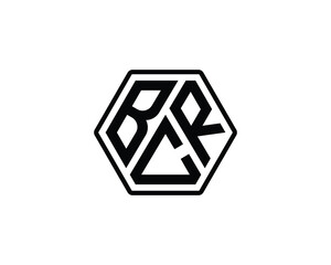 BCR logo design vector template. BCR logo design. © xcoolee