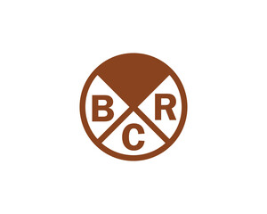 BCR logo design vector template. BCR logo design.