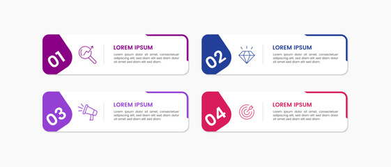modern colorful multipurpose infographic template for presentation

