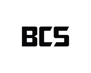 BCS logo design vector template. BCS logo design.