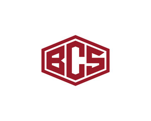 BCS logo design vector template. BCS logo design.