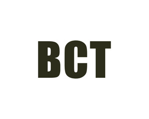 BCT Logo design vector template. BCT logo design.