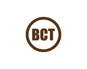 BCT Logo design vector template. BCT logo design.