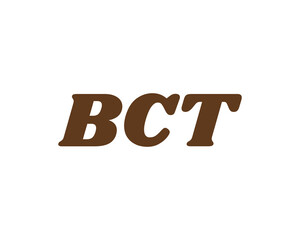 BCT Logo design vector template. BCT logo design.