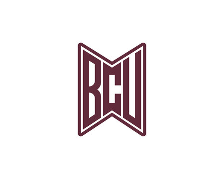 BCU logo design vector template. BCU logo design.
