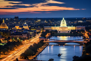 Washington, D.C. cityscape