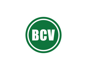 BCV logo design vector template. BCV Logo design.