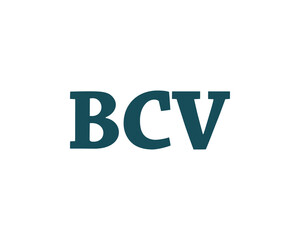 BCV logo design vector template. BCV Logo design.