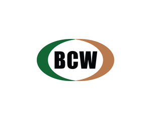 BCW logo design vector template. BCW logo design.