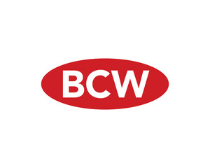 BCW logo design vector template. BCW logo design.