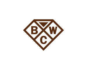 BCW logo design vector template. BCW logo design.