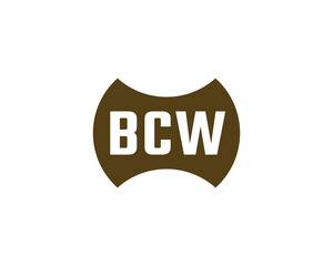 BCW logo design vector template. BCW logo design.