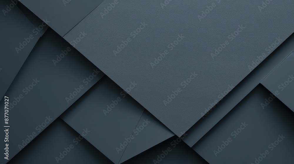 Aufkleber this image showcases dark, abstract geometric layers with a subtle textured surface, creating a mode