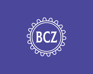 BCZ logo design vector template. BCZ logo design.