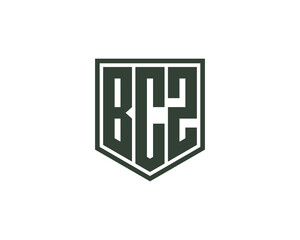 BCZ logo design vector template. BCZ logo design.