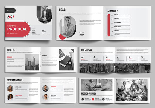 Creative Proposal Landscape Template