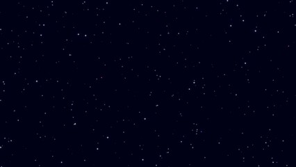 夜空に輝き煌めく星